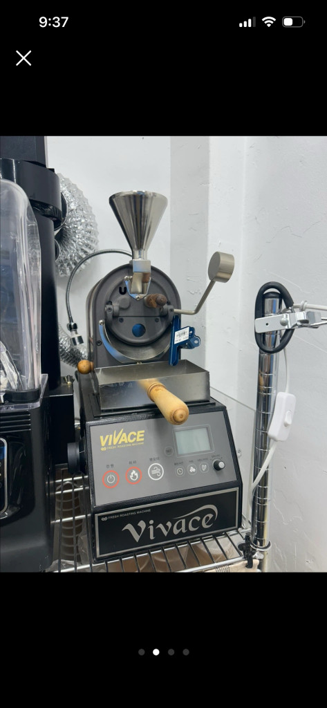 Vivace 커피 로스팅 머신 이미지