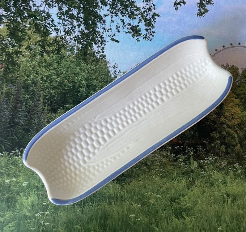 빈티지그릇) 1980s 빈티지 팔츠그라프 콘디쉬, 옥수수접시 이미지