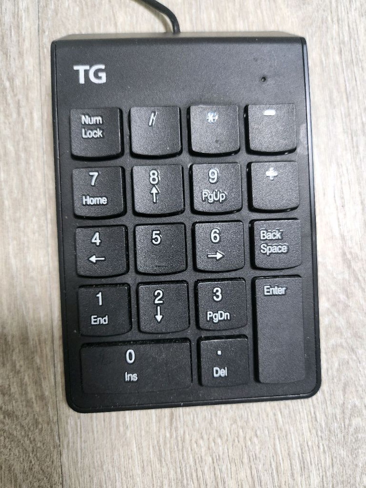 텐키 키보드 USB 숫자패드 이미지