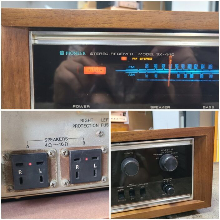 파이오니아 SX-440 리시버(별똥이오디오) 이미지