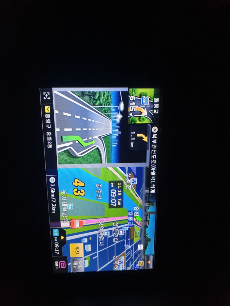 만도 MP900 지니맵 7인치 네비게이션 이미지