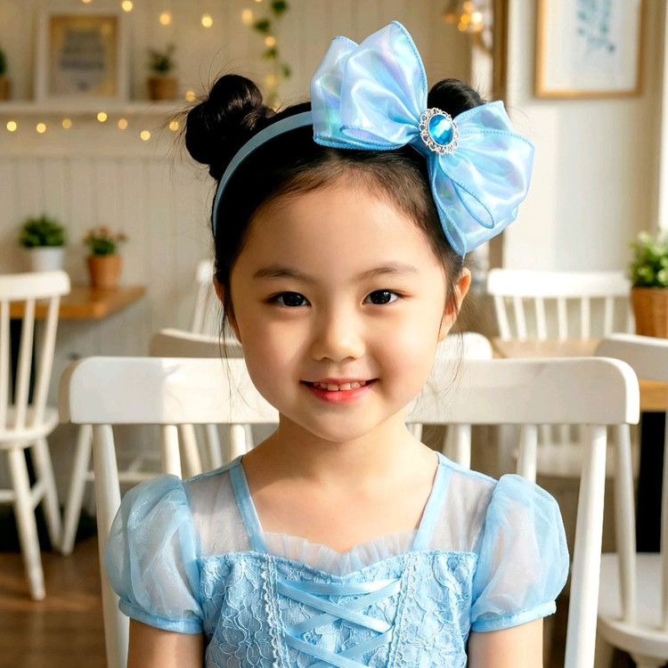 여아 티니핑 보석 공주머리띠 촬영용 새상품 이미지