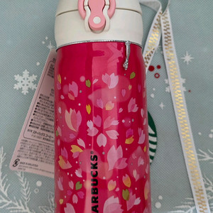 일본 스타벅스 사쿠라 보온병 350ml 이미지