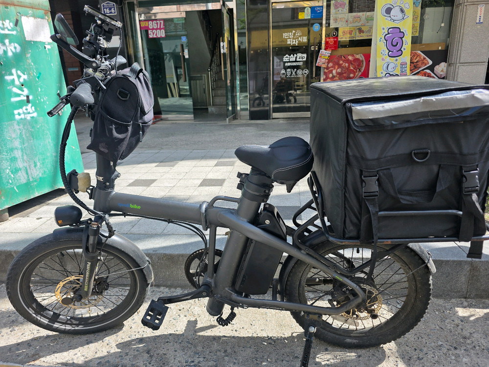 퀄리 q 투어 롱레인지 전기자전거팝니다 상태최상 이미지