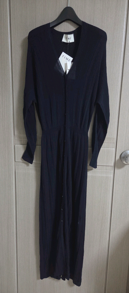 타임 리브드 롱 니트 가디건 랑방 마인 더캐시미어 이미지