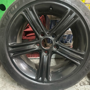 포터2용 bmw 정품 17인치 휠타이어 판매 합니다 이미지