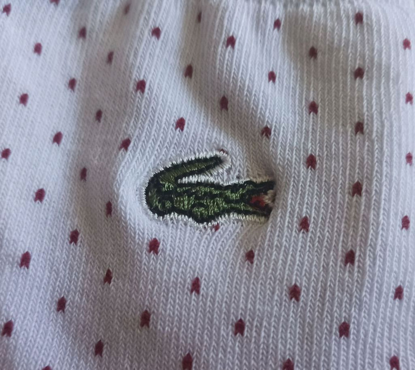정품] 라코스테 LACOSTE 베이직 도트 여성용 양말 이미지
