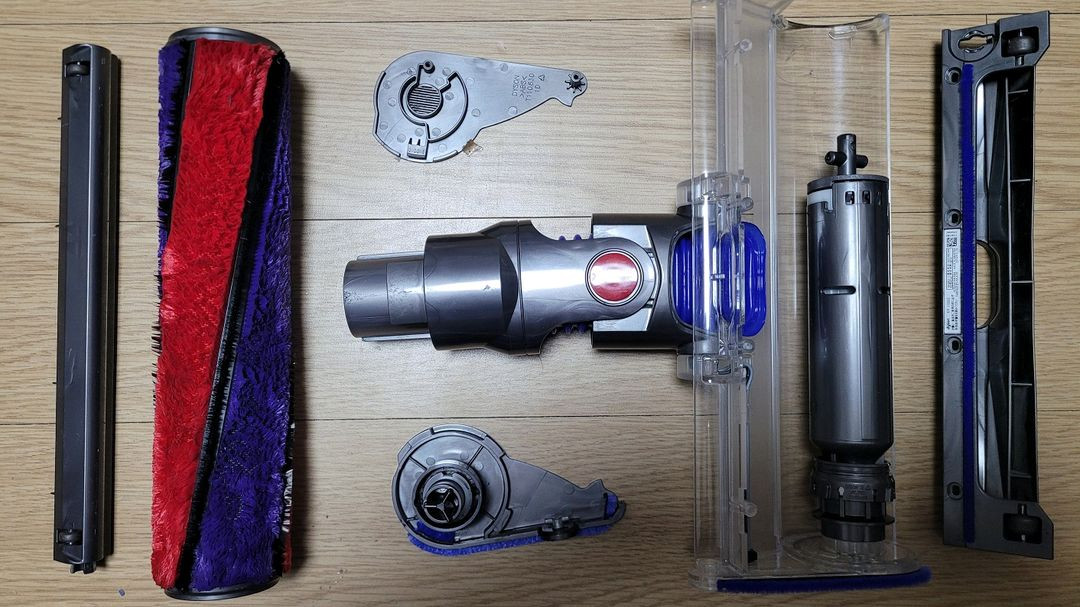 깨끗하게 세척한 다이슨 청소기 V7(19분 연속동작) 이미지