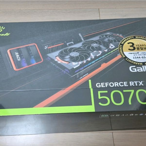 미개봉) 만리 RTX 5070 Ti 가야르도 갈라도 새제품 (무상AS 3년) 5070ti 이미지