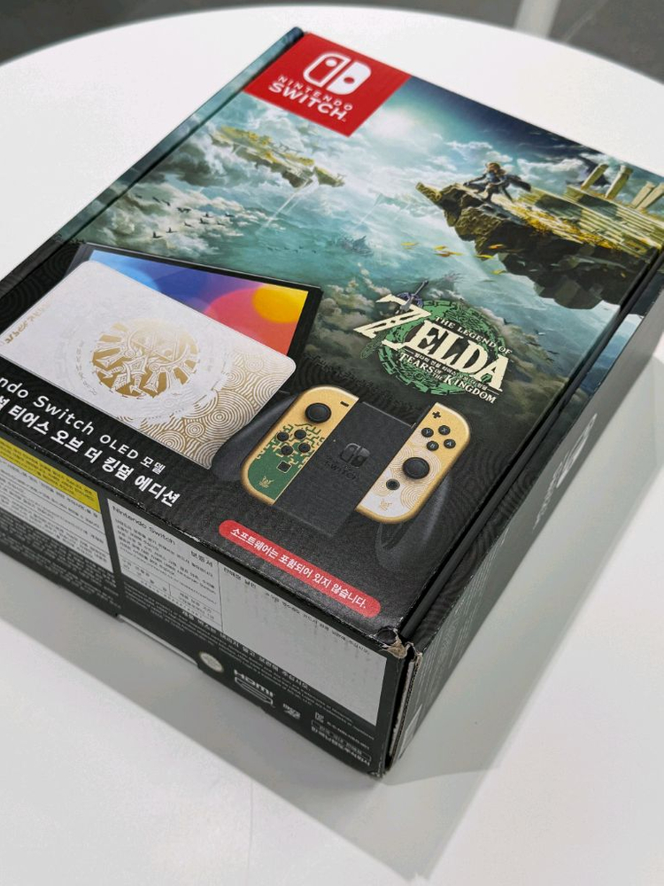 휴대용 게임기 OLED 젤다 에디션 이미지
