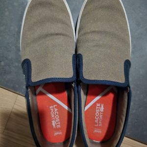 라코스테 남성 슬립온 스니커즈 사이즈(270) 싸게 팔아요~ 이미지