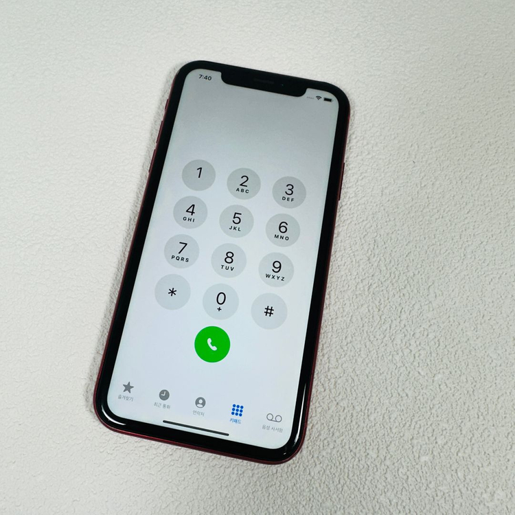 아이폰XR 레드 64기가 이미지