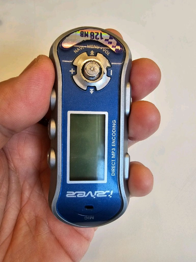 아이리버 MP3 ifp-380t 128mb 플레이어 블루 이미지