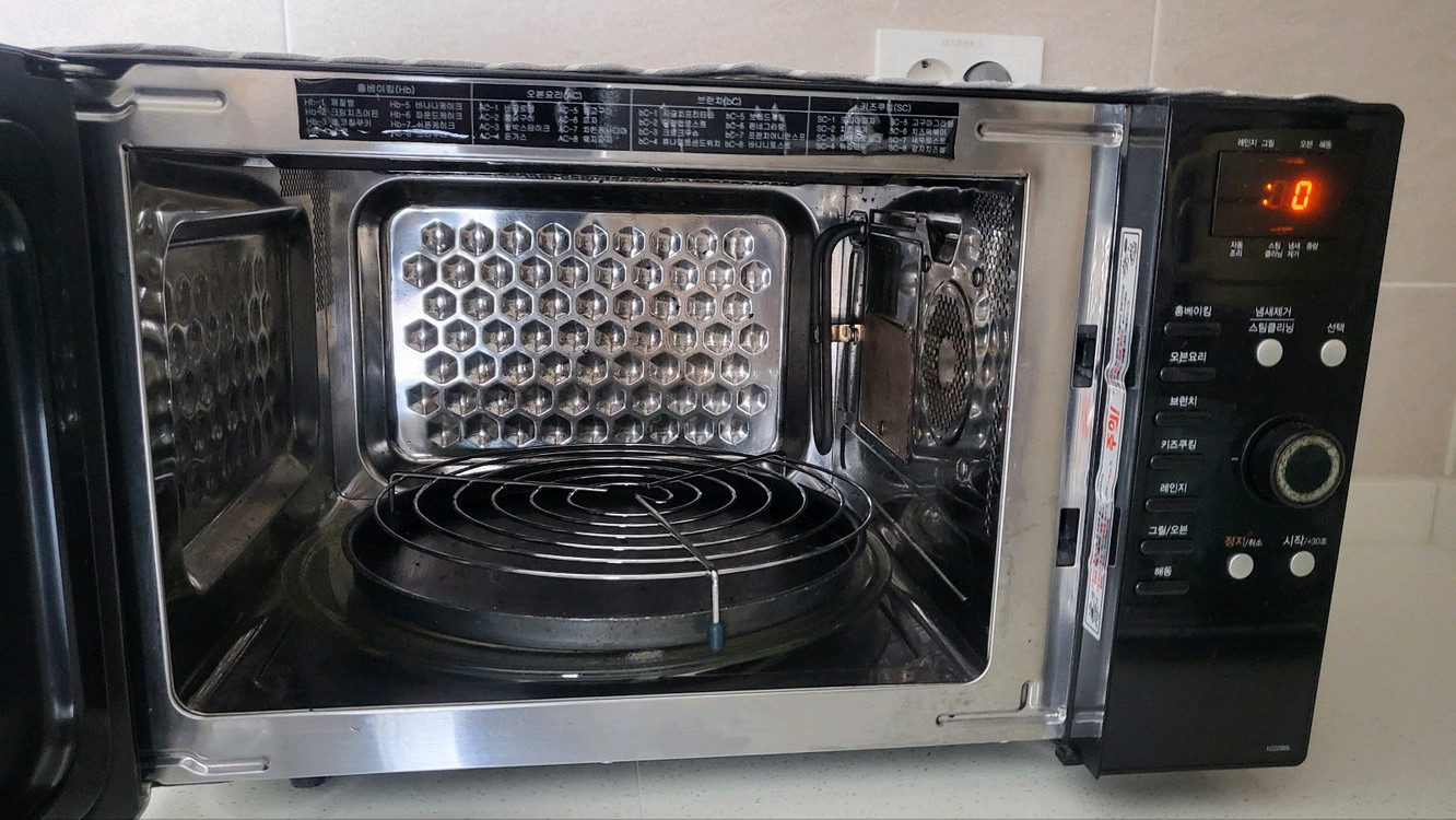 린나이 전자레인지 오븐 이미지