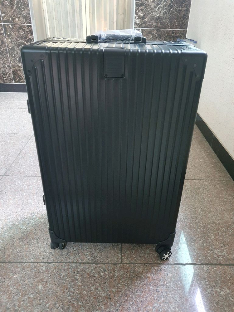 빅사이즈 고급형 풀메탈 빈티지 풀알루미늄캐리어 여행가방 TSA락 경량캐리어 팝니다~ 이미지