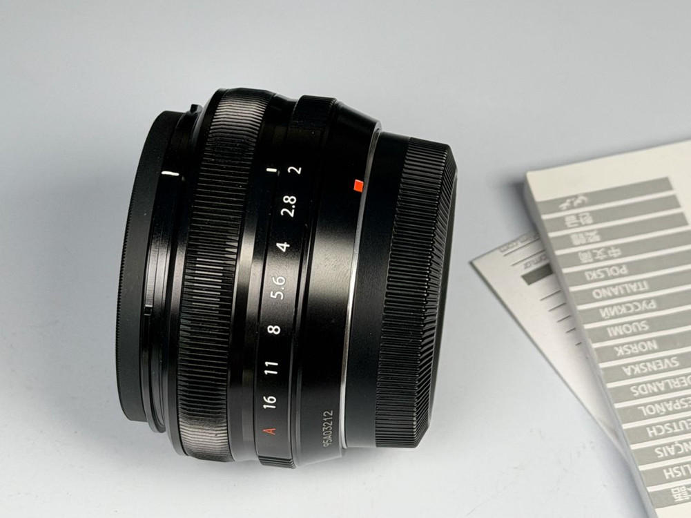 후지필름 XF 18mm F2 R 렌즈 이미지