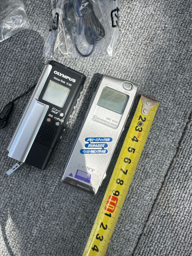 [미사용/풀세트] 올림푸스 V-20 및 소니 ICD-MS500 녹음기 2종팝니다 상품 정보• 브랜드/모델명:1.O 이미지