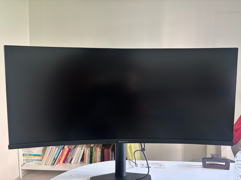 알파스캔 34인치 와이드 모니터 3425Q120 거의새제품 입니다 이미지