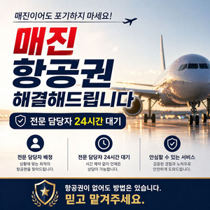 마감임박) 매진 비행기표 제주-김포/부산/청주/대구/광주 이미지