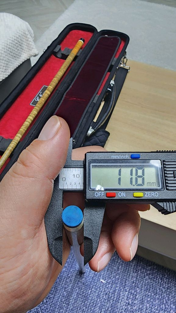 당구큐) <우림 제작> 에이블 올죠몬(신대목) 리미티드 8검 풀세트 이미지