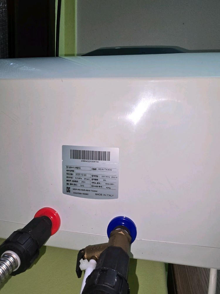 린나이 전기온수기 30리터(가격인하) 이미지