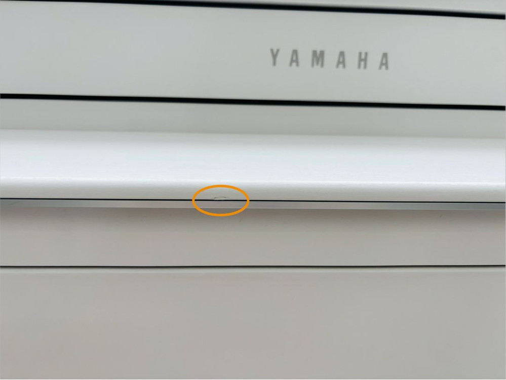 야마하 CLP-735 화이트 디지털 피아노 이미지