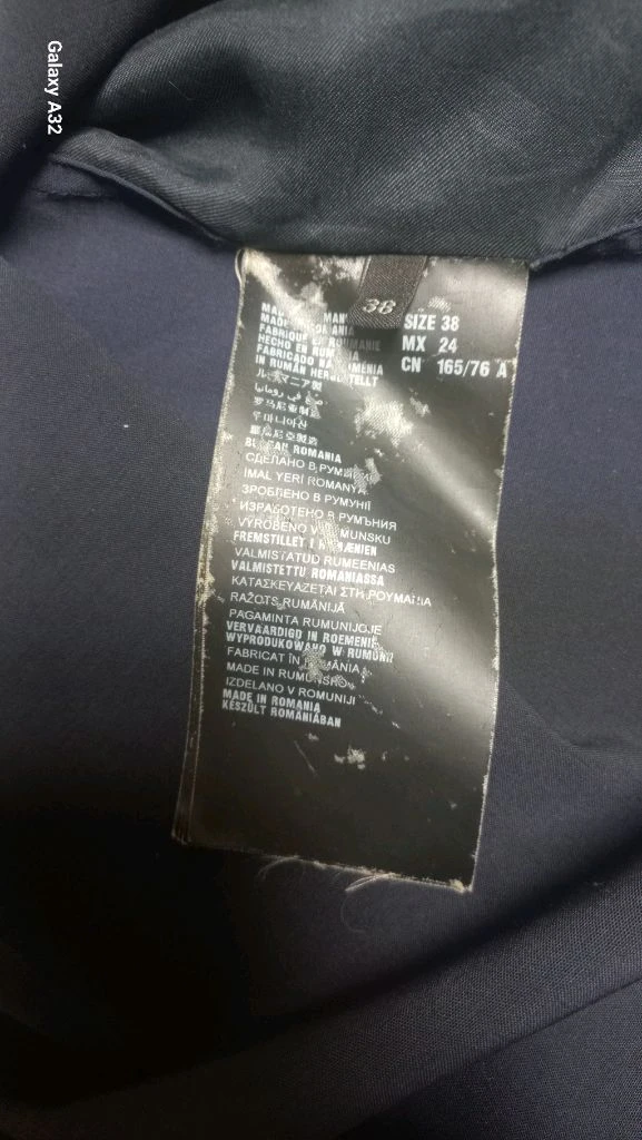 프라다 블랙 롱 셔츠 38 이미지