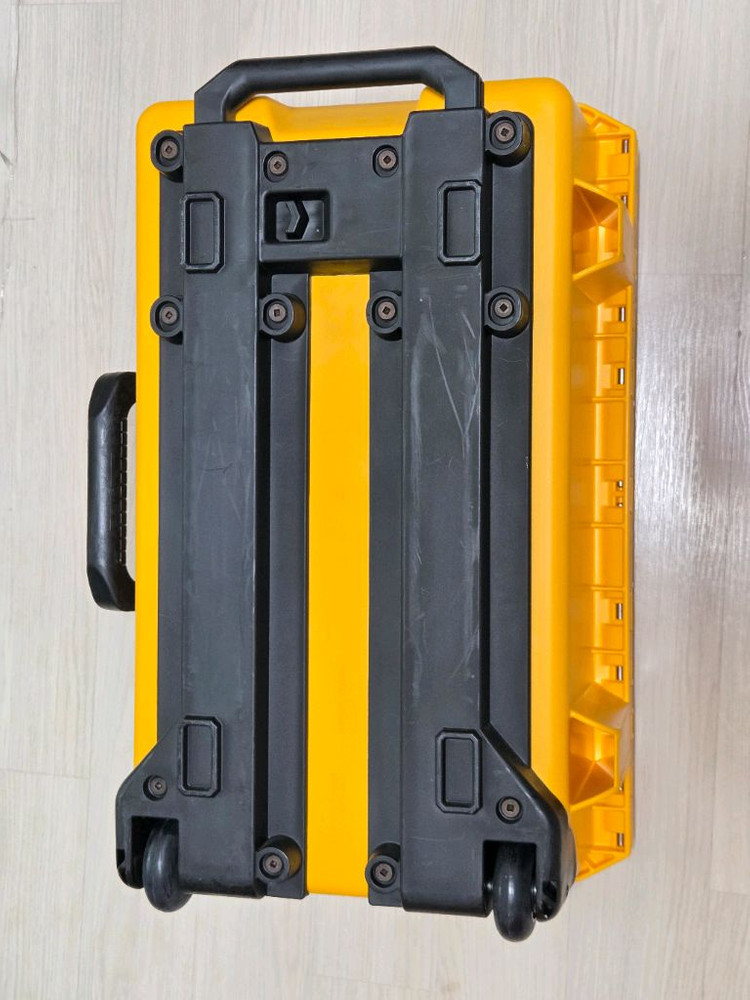 펠리칸 스톰 케이스 iM 2500, 상부 오거나이저 포함, 노란색 이미지