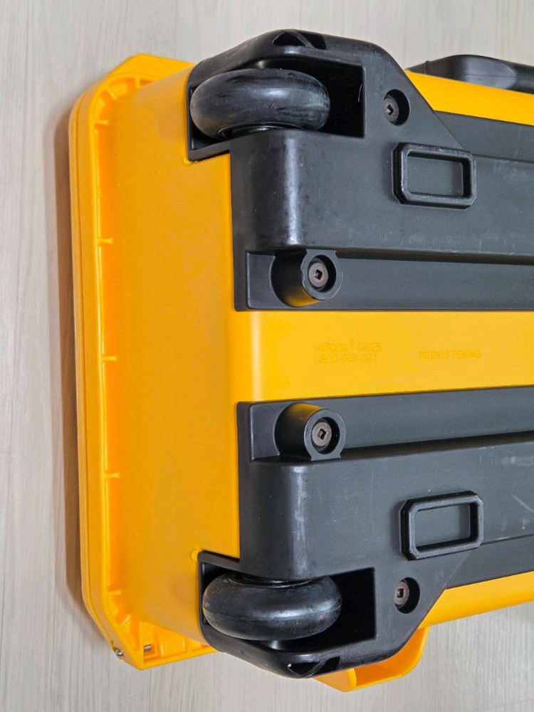 펠리칸 스톰 케이스 iM 2500, 상부 오거나이저 포함, 노란색 이미지