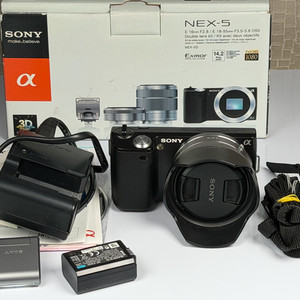 소니 NEX-5 미러리스 카메라 이미지