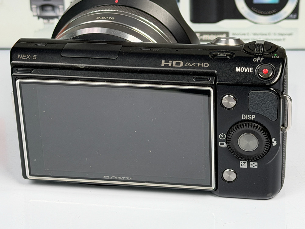 소니 NEX-5 미러리스 카메라 이미지