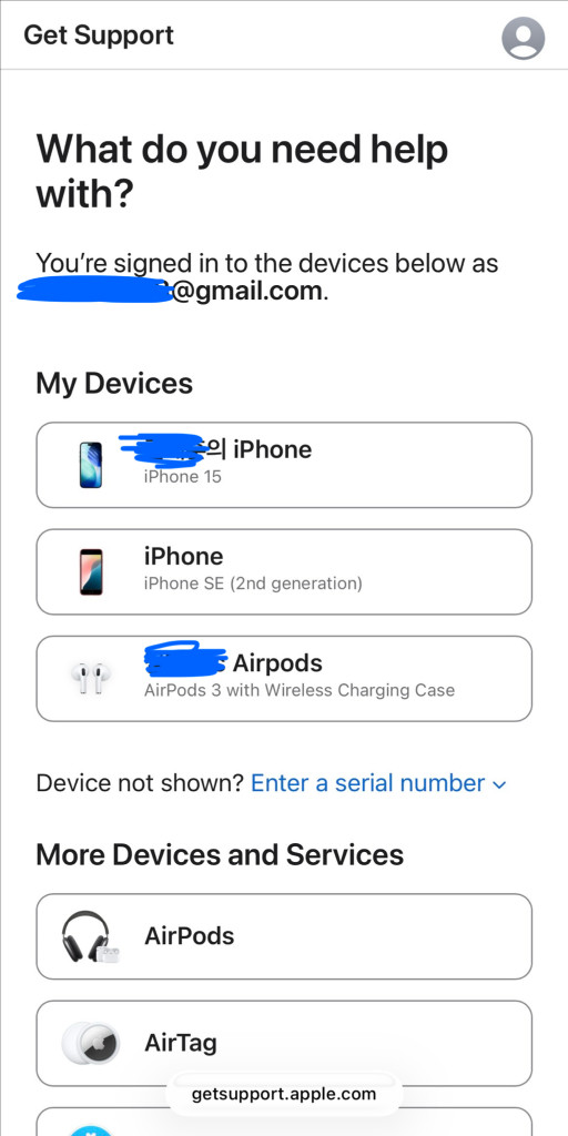 에어팟 3세대(맥세이프, 풀박) 이미지