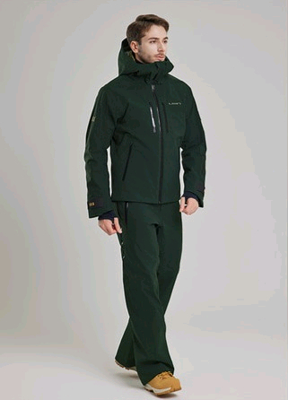 25/26 리미트 스키복 포레스트 컬러 L사이즈 팝니다. 이미지