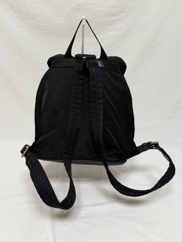 정품 프라다 포코노 나일론 원포켓 백팩 블랙 이미지