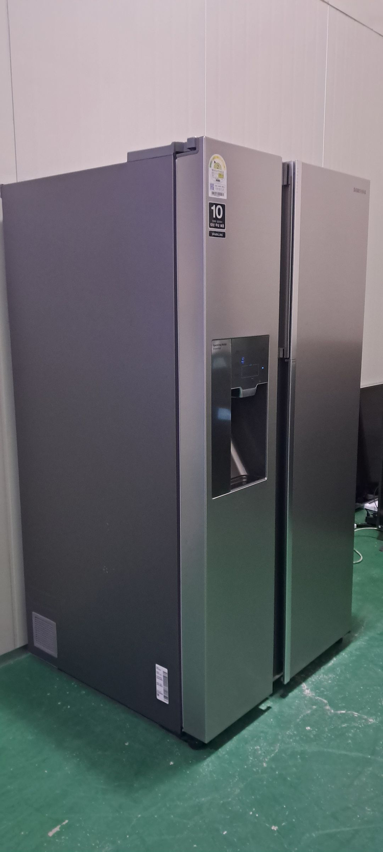 1595 삼성 785L 2도어 정수기양문형냉장고(메탈) 이미지