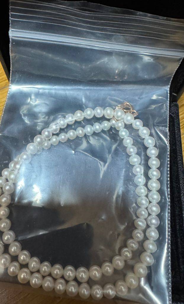 시에(sie) 주얼리 classy round N 진주목걸이 14k 로즈골드 이미지