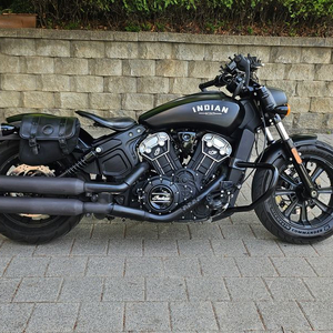 인디언 스카우트바버 2019년식 무광 올블랙 이미지