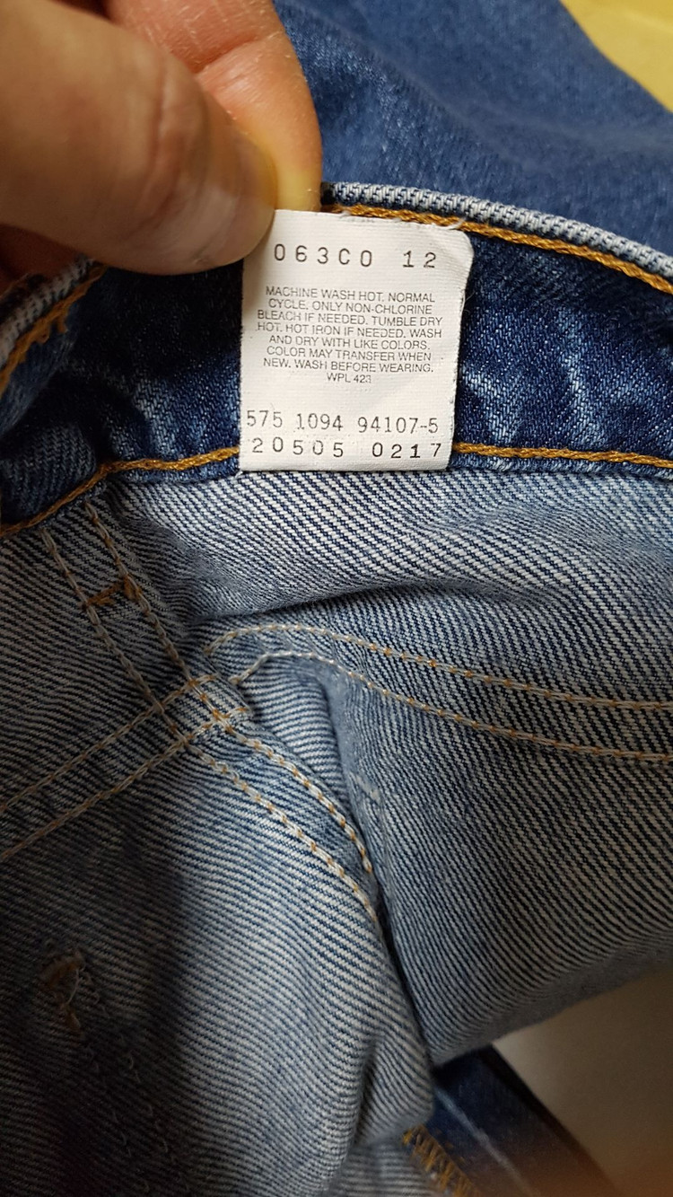 [32X32] 90년대 빈티지 리바이스 505 오렌지탭 MADE IN U.S.A. 이미지