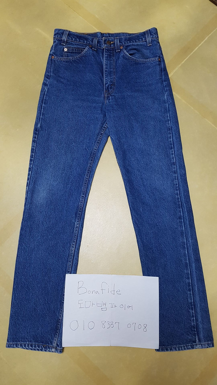 [32X32] 90년대 빈티지 리바이스 505 오렌지탭 MADE IN U.S.A. 이미지