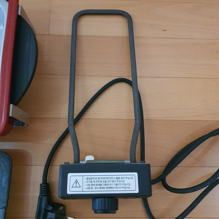 레꼴드 홈 바베큐 전기그릴 앤 전골팬 찜판 캠핑용 전 이미지