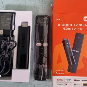 샤오미 박스S 4K 및 샤오미 스틱 4K . FHD 및 리모컨 이미지