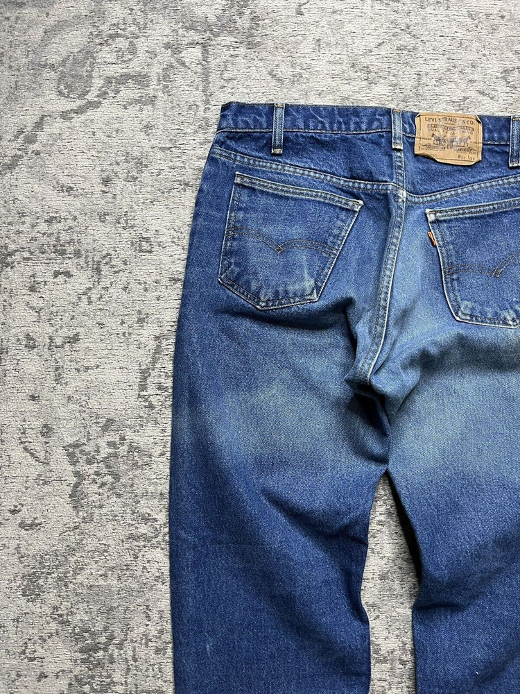 [32X32] 80년대 빈티지 리바이스 505 오렌지탭 MADE IN U.S.A. 이미지