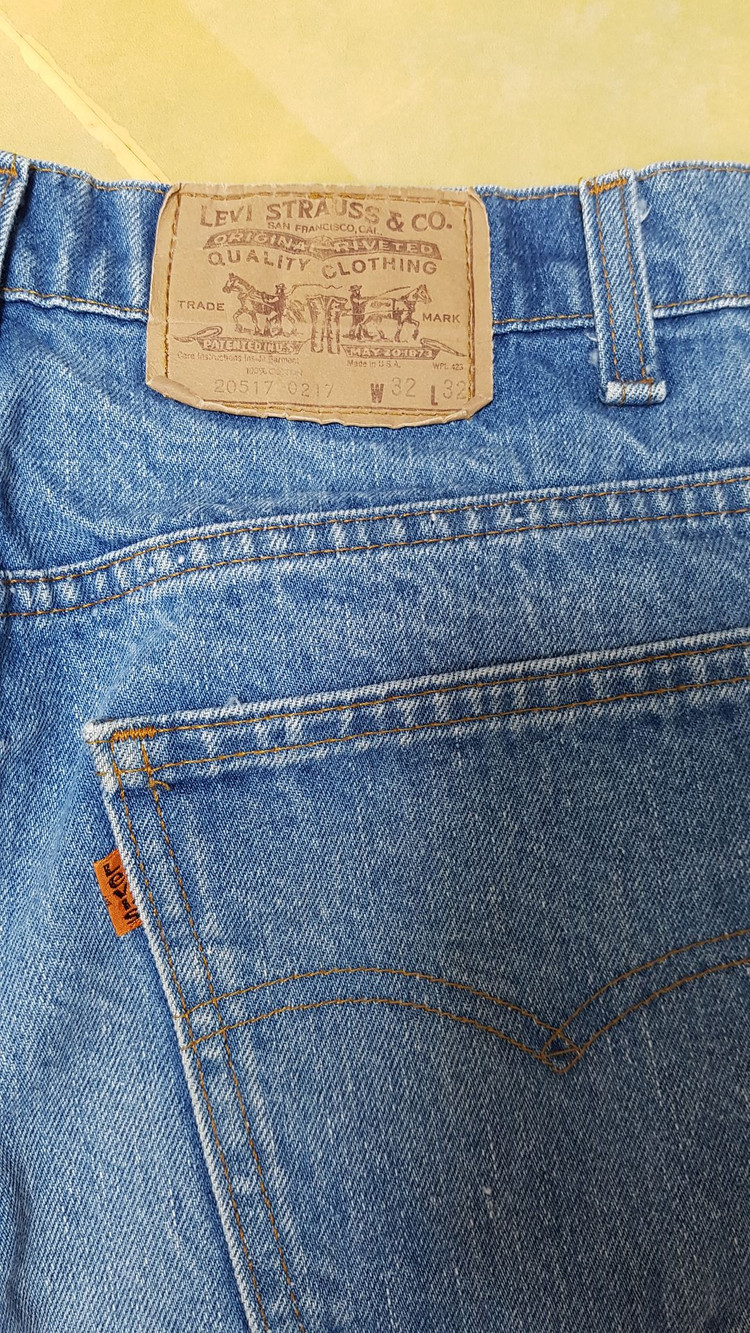 [32X32] 80년대 빈티지 리바이스 517 오렌지탭 MADE IN U.S.A. 이미지