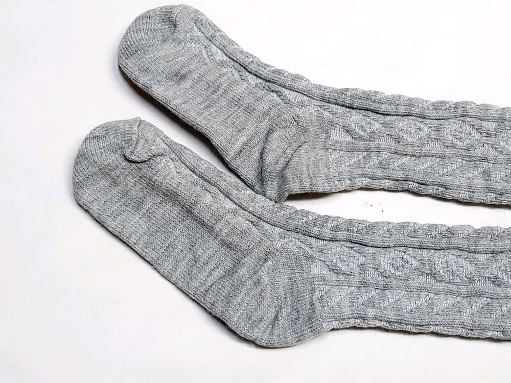 골지 오버 니삭스 6개 일괄 국산 새제품 이미지