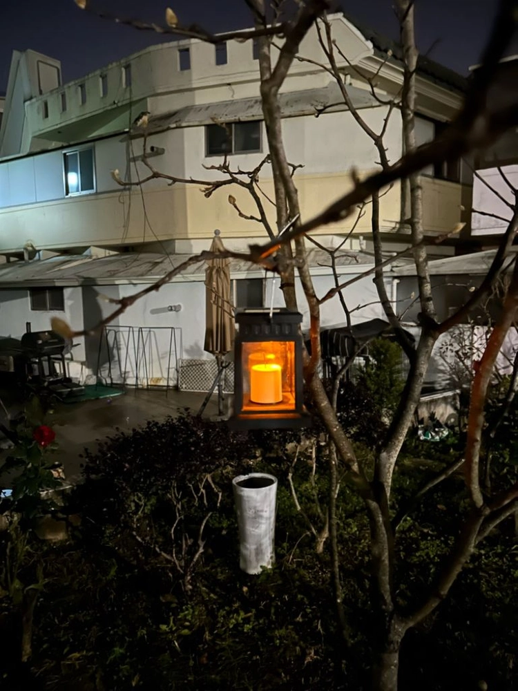 (새상품)태양열 충전 감성캠핑렌턴 무드등 취침등 이미지