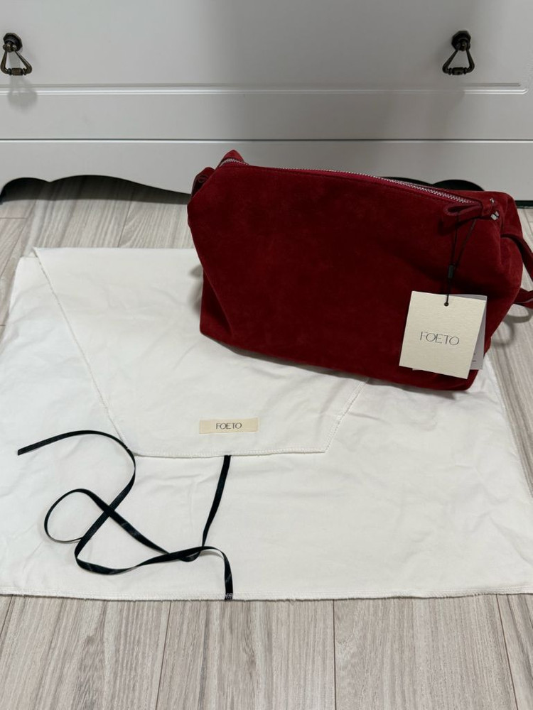 포에토 아로 스웨이드백 ARO SUEDE BAG- ROMANTIC RED 기본사이즈 이미지