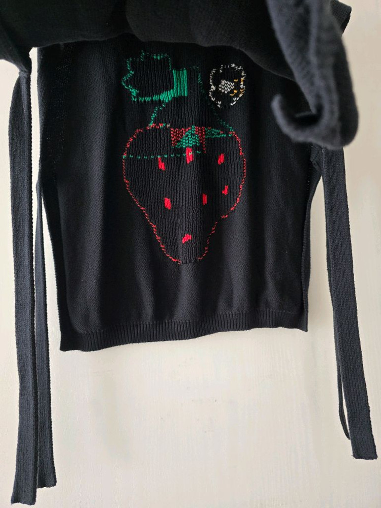 리미떼두두 딸기 니트 베스트 3XL 이미지