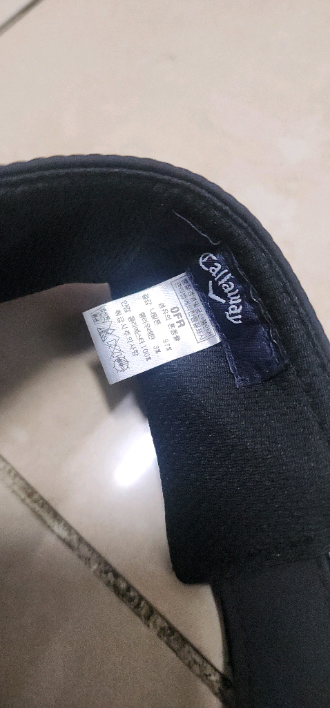 캘러웨이 여성 썬캡모자 이미지