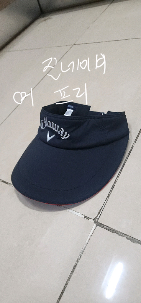 캘러웨이 여성 썬캡모자 이미지