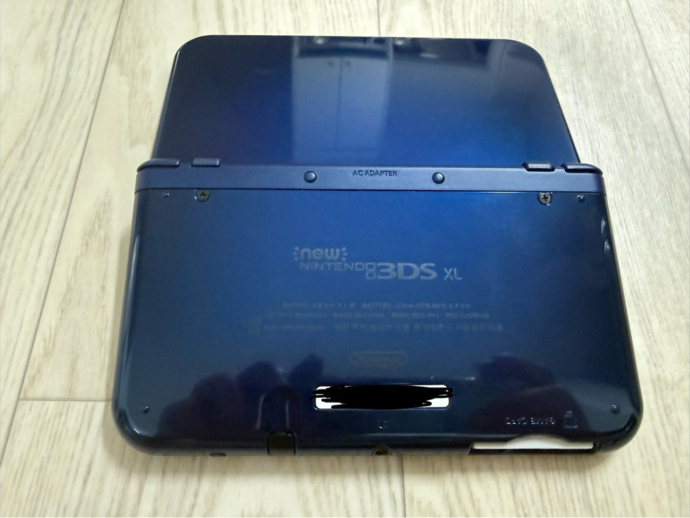 닌텐도 New 3DS XL 메탈릭 블루 뉴큰다수 소장용 판매 이미지